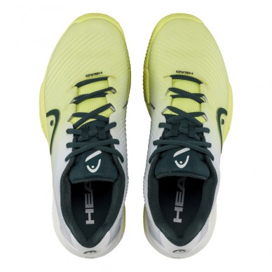 padelschoenen Head Revolt Pro 4.0 Clay light green white 2023