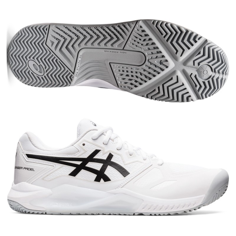 Asics Gel Challenger 13 Padel white black