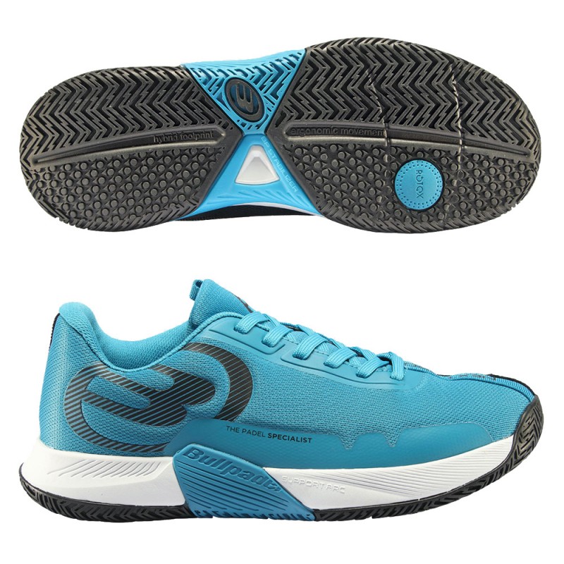 Padelschoenen Bullpadel Next Pro 23V lichtblauwe Padelschoenen Bullpadel Next Pro 23V lichtblauwe