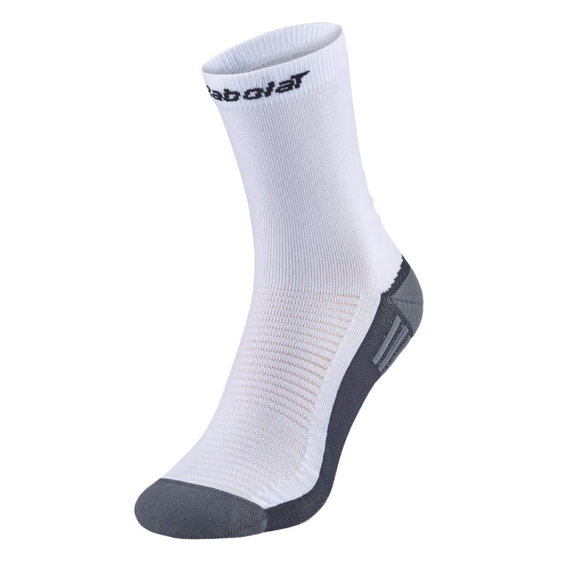 Babolat Babolat Padel Mid Calf Socks wit zwart Babolat Babolat Padel Mid Calf Socks wit zwart