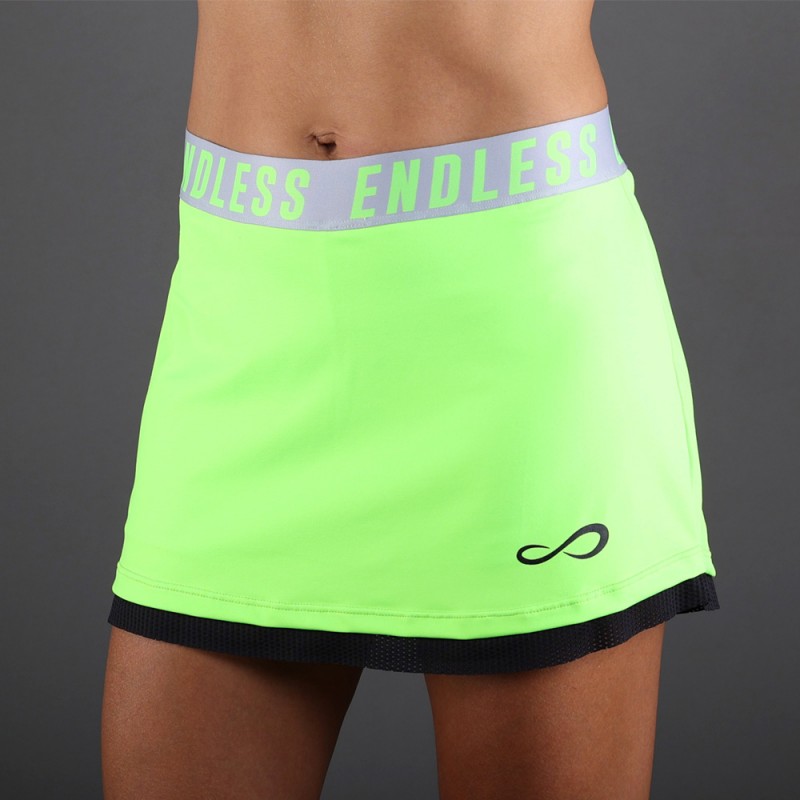 Skirt Endless Iconic groen fluor Skirt Endless Iconic groen fluor