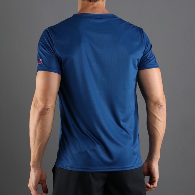 T-shirt Endless Ace Unlimited Blauw
