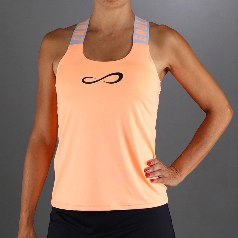 t-shirt Endless Iconische zalm t-shirt Endless Iconische zalm