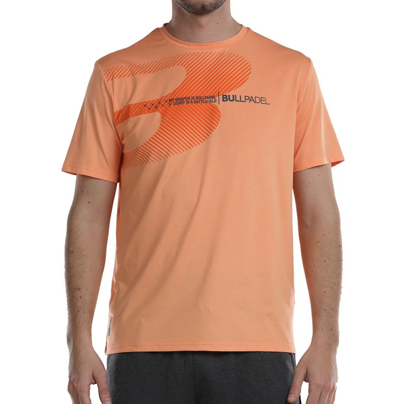 t-shirt Bullpadel Aires oranje vigore