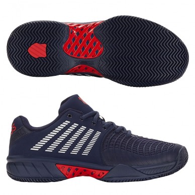 Padelschoenen Kswiss express light 3 hb peacot mars red 2023