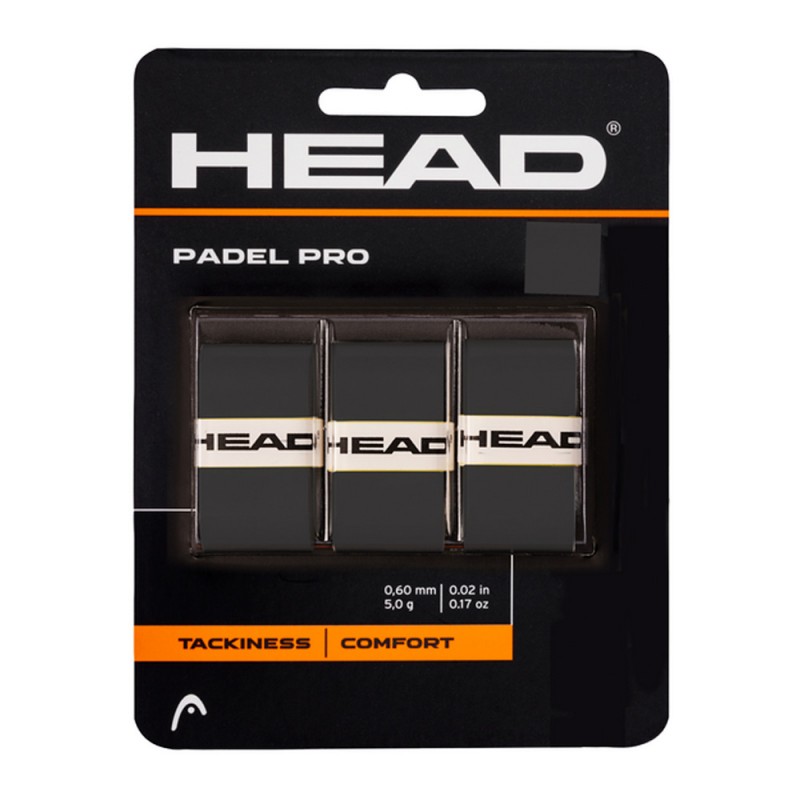 Overgrip Head Padel Pro Zwart