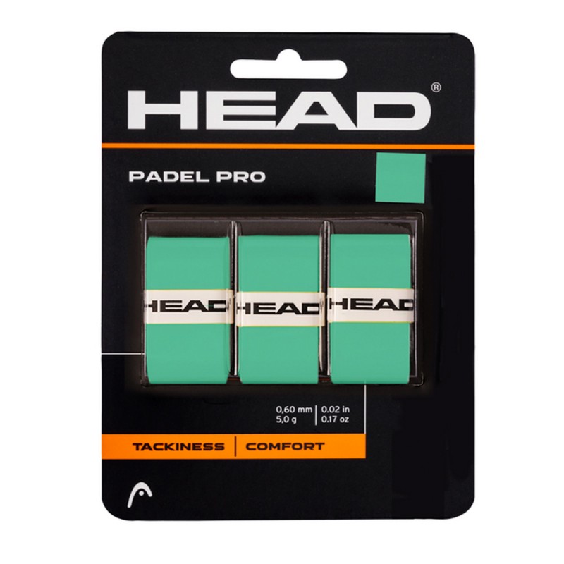 Overgrip Head Padel Pro 3 Pack groen