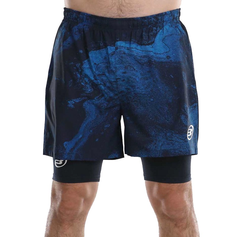 Shorts Bullpadel Nones marineblauwe Shorts Bullpadel Nones marineblauwe