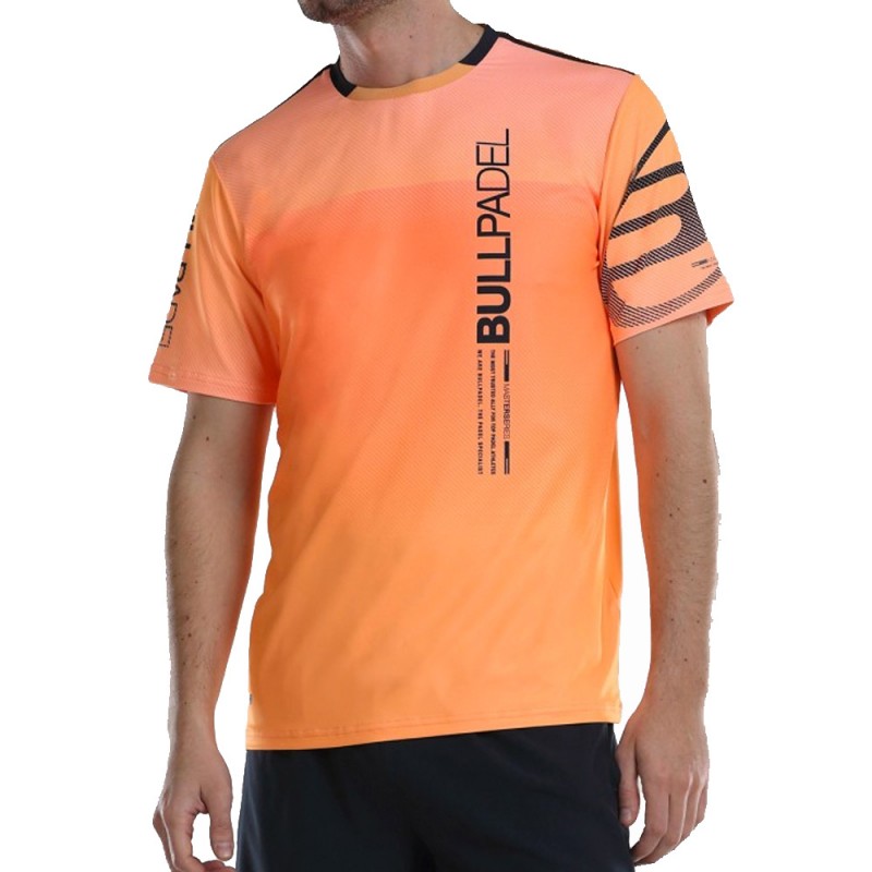 T-shirt Bullpadel Nauru oranje T-shirt Bullpadel Nauru oranje