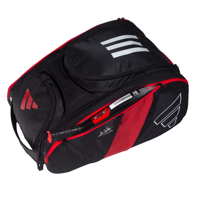 Padeltas Adidas RB Multigame zwart rood 2023 Padeltas Adidas RB Multigame zwart rood 2023