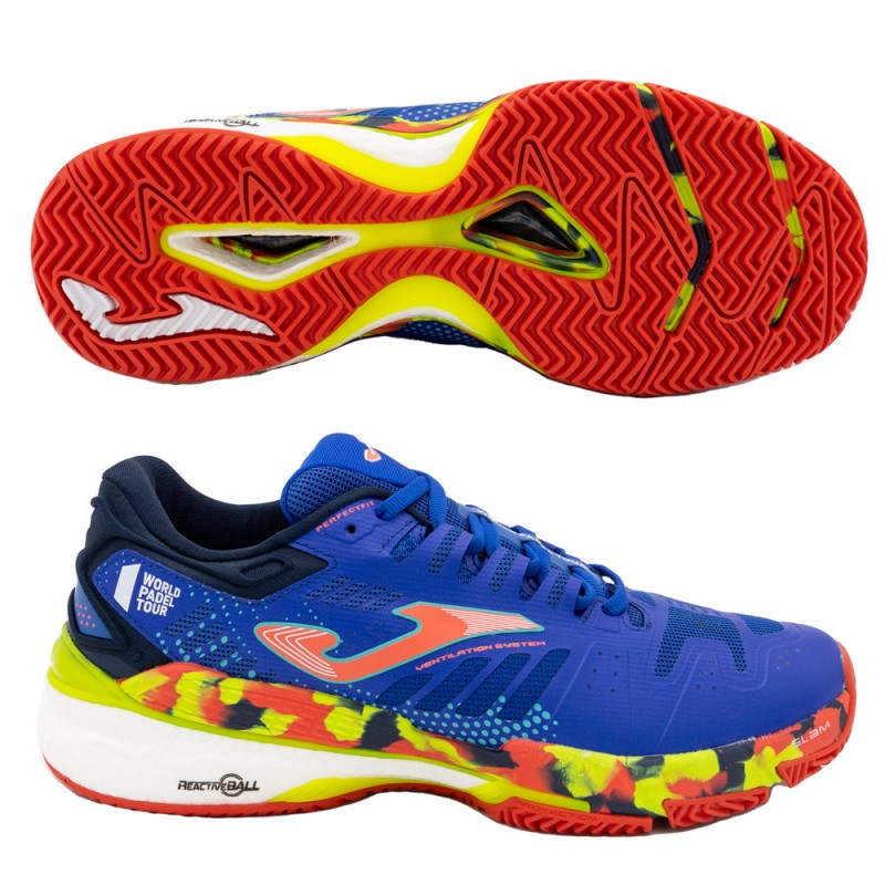 Kakadu Manga beest Joma T.SLAM MEN 2204 royal coral - ventilatiesysteem - Zona de Padel