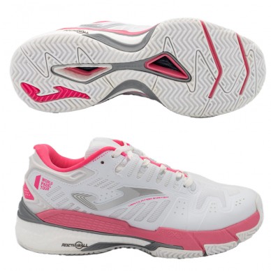 Joma T.SLAM LADY 2202 Schoenen Wit Roze