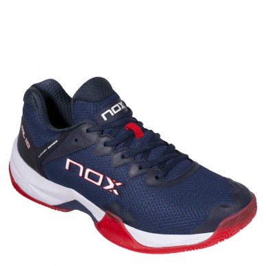 Padelschoenen Nox ML10 Hexa blauw vurig rood 2023