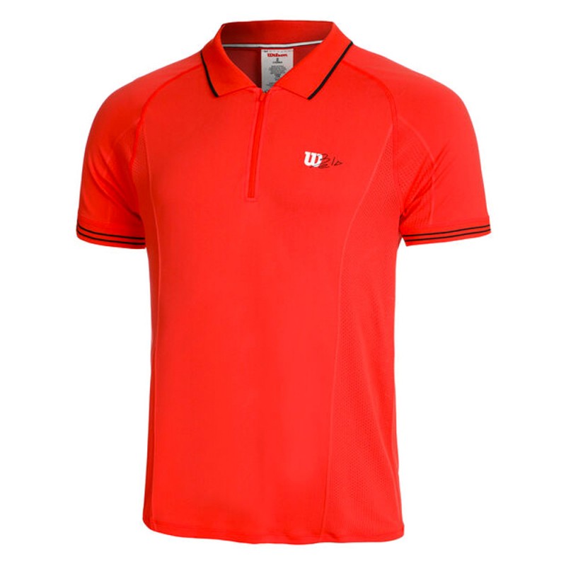 Polo Wilson Series Seamless in rood Polo Wilson Series Seamless in rood