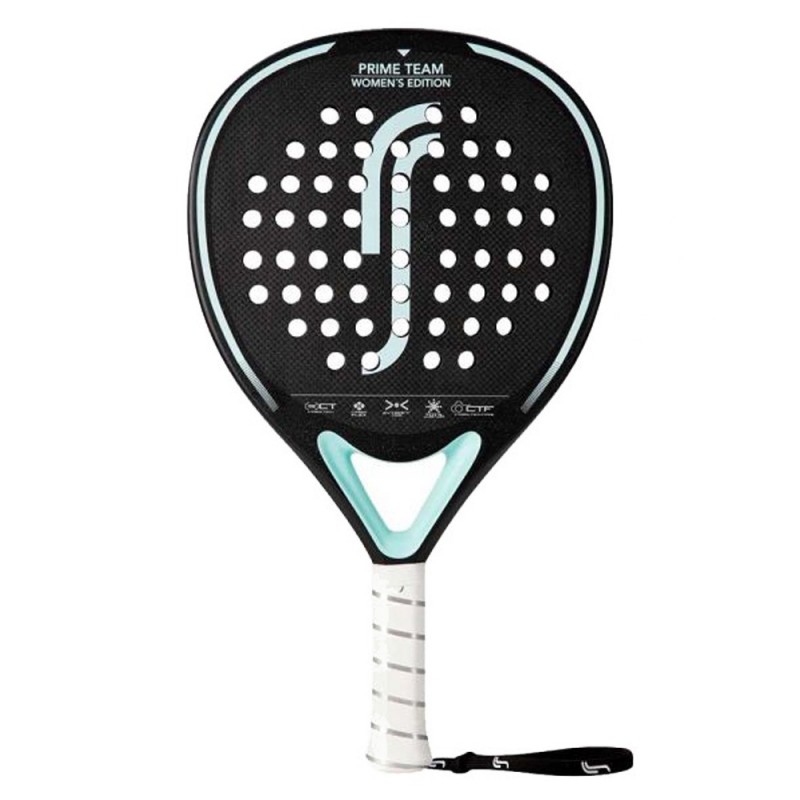 RS Padel Prime Team Edition zwart blauw vrouw 2023 RS Padel Prime Team Edition zwart blauw vrouw 2023