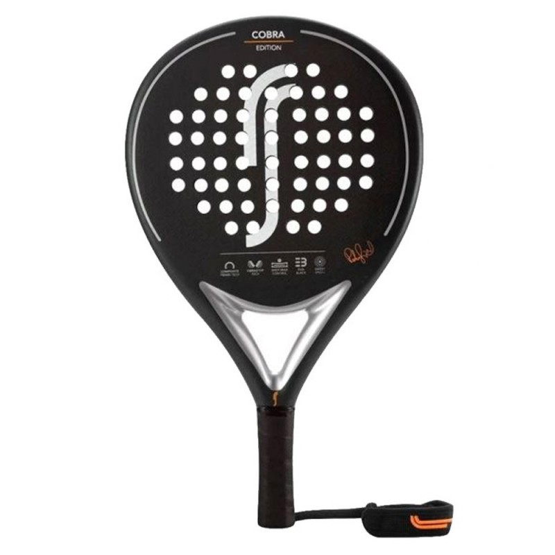 RS Padel Cobra Edition zwart oranje 2023 RS Padel Cobra Edition zwart oranje 2023