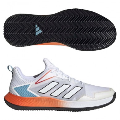 Padelschoenen Adidas Defiant Speed M Clay wit preloved rood 2023