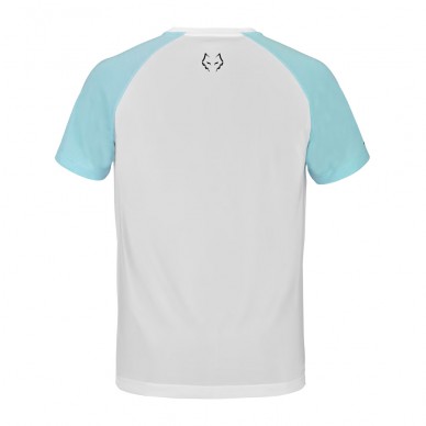 T-shirt Babolat Crew Neck Tee Lebron white light blue