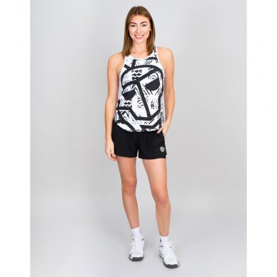 T-shirt Bidi Badu Melbourne Chill Tank wit zwart