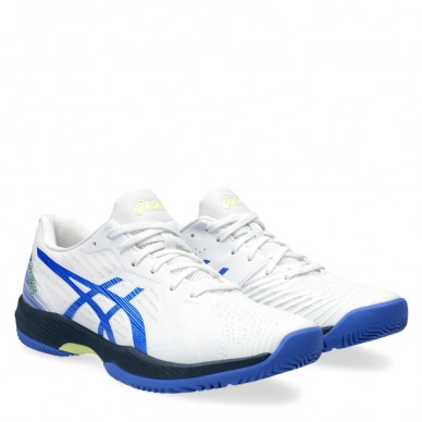 Padelschoenen Asics Solution Swift FF wit illusie blauw