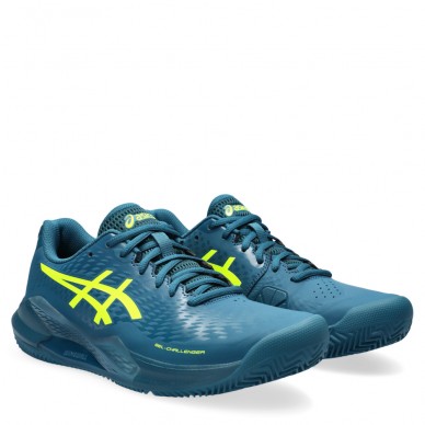 Padelschoenen Asics Gel Challenger 14 Clay restful teal safety yellow