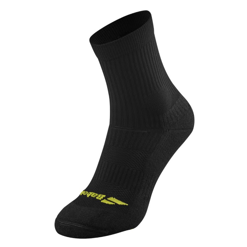 Socks Babolat Pro 360 Heren Zwart Geel Socks Babolat Pro 360 Heren Zwart Geel