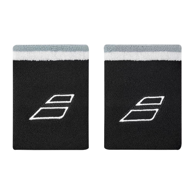 Wristbands Babolat Terry Jumbo Zwart Wristbands Babolat Terry Jumbo Zwart