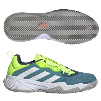 Padelschoenen Adidas Barricade M Clay arctic night white 2023