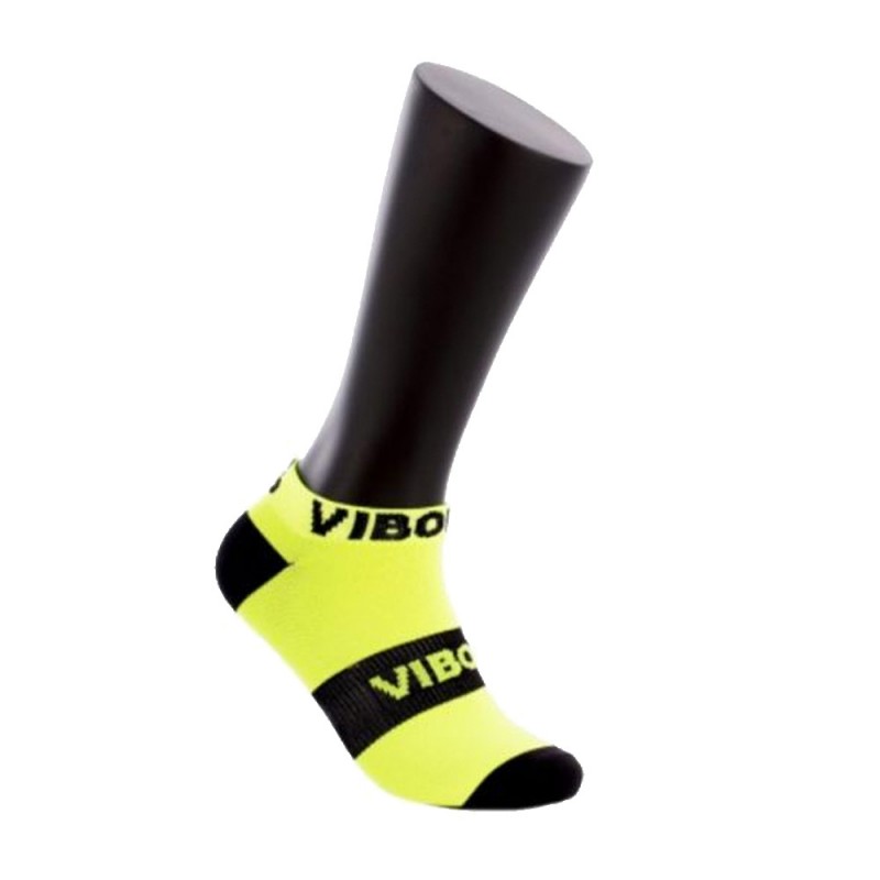 Socks Vibora Kait invisible yellow black Socks Vibora Kait invisible yellow black