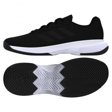 Padelschoenen Adidas Gamecourt 2 M core black grey four 2023