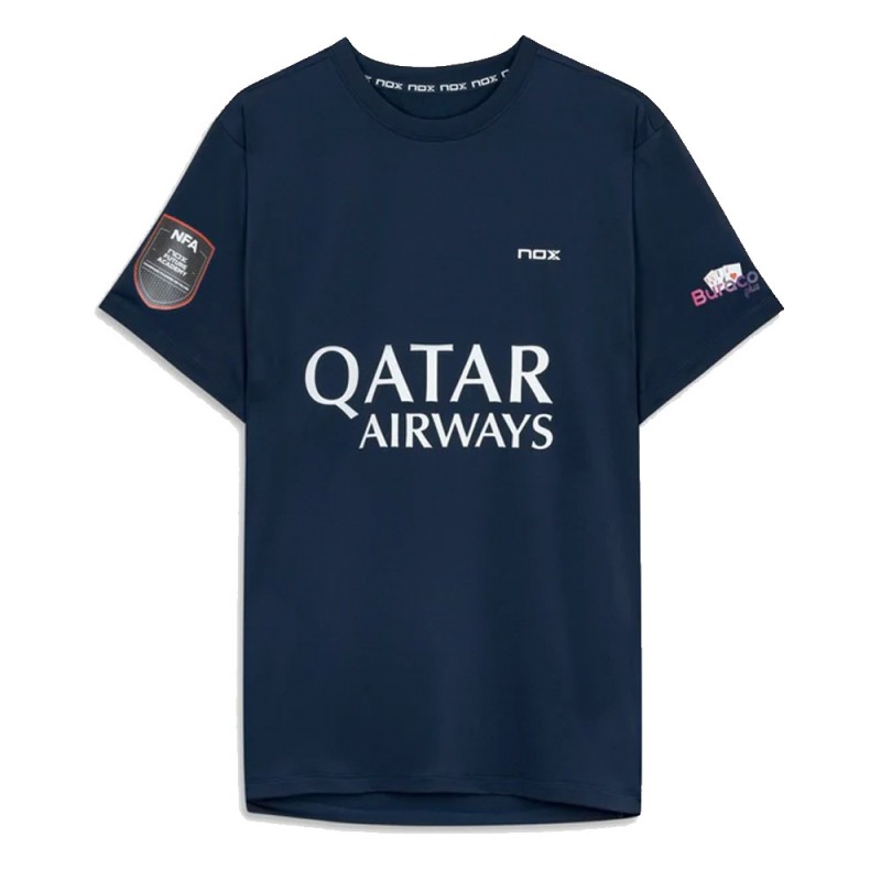 T-shirt Nox Sponsors AT10 marineblauw T-shirt Nox Sponsors AT10 marineblauw