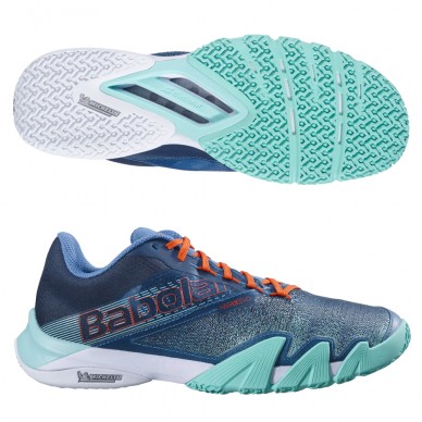 Babolat Jet Premura 2 Men electric green mandarin 2023 padelschoenen