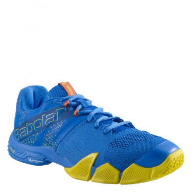 Babolat Movea Men french blue vibrant yellow 2023 padelschoenen