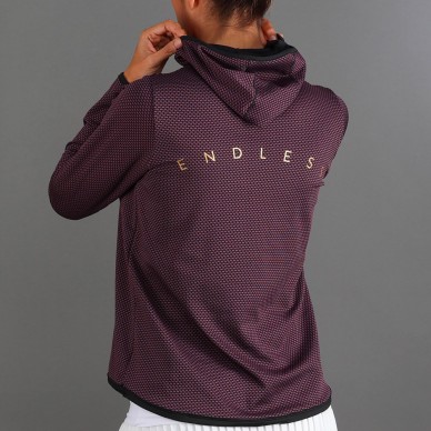 Endless Breath paars Hoodie