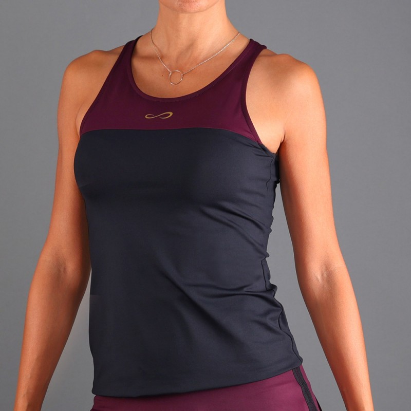 Endless lux ribbon paarse t-shirt m