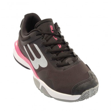 Padelschoenen Bullpadel Flow Hybrid Fly 23I zwarte fuchsia