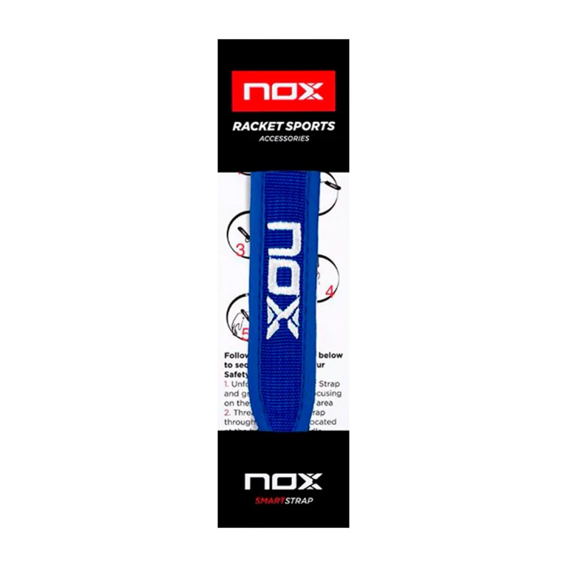 Nox Smartstrap luxury 23 blauwe veters Nox Smartstrap luxury 23 blauwe veters