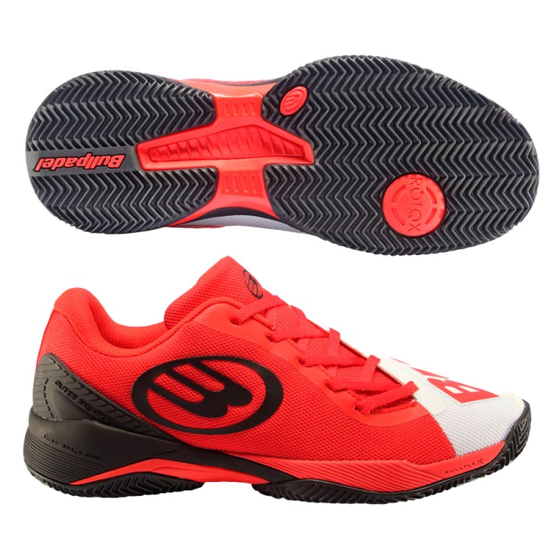 Padelschoenen Bullpadel Vertex Grip 23I rode Padelschoenen Bullpadel Vertex Grip 23I rode