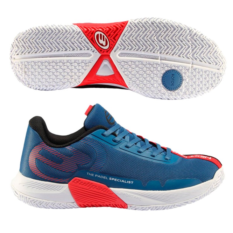 Padelschoenen Bullpadel Next Pro 23I staalblauwe Padelschoenen Bullpadel Next Pro 23I staalblauwe