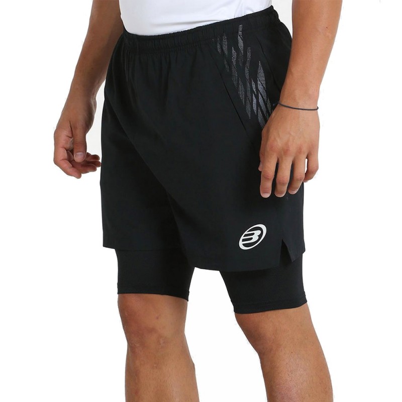 Short Bullpadel Misil Zwarte Short Bullpadel Misil Zwarte