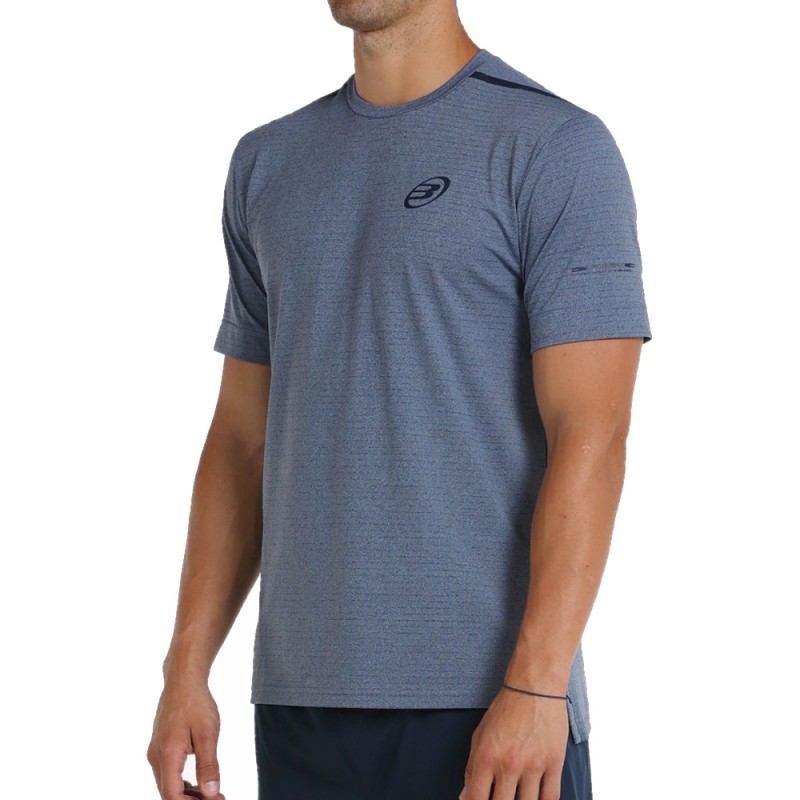 T-shirt Bullpadel Mirar blauw schaduw vigore T-shirt Bullpadel Mirar blauw schaduw vigore