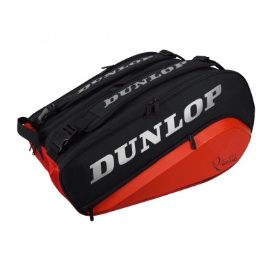 Padeltas Dunlop Elite zwart rode