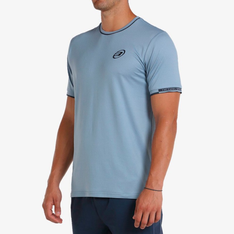 T-shirt Bullpadel Yuca 23I staalblauw T-shirt Bullpadel Yuca 23I staalblauw