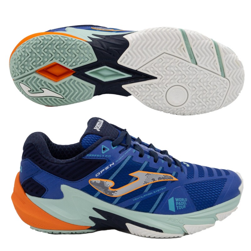 Padelschoenen Joma Open Heren 2304 koninklijke 2023 Padelschoenen Joma Open Heren 2304 koninklijke 2023