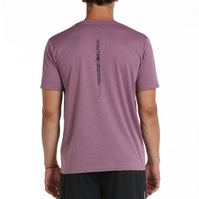 T-shirt Bullpadel Orisa gezeefd druiven-vigore