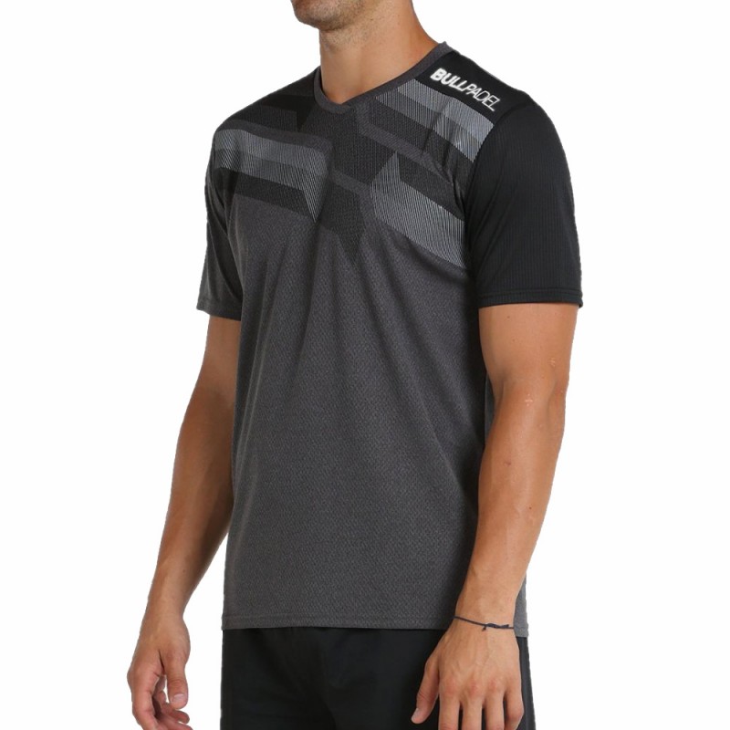 T-shirt Bullpadel Oxear zwart vigore T-shirt Bullpadel Oxear zwart vigore