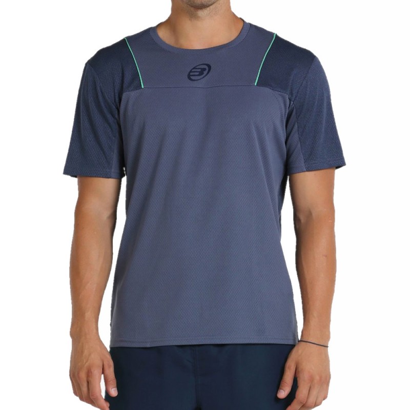 T-shirt Bullpadel Osera schaduwblauw T-shirt Bullpadel Osera schaduwblauw
