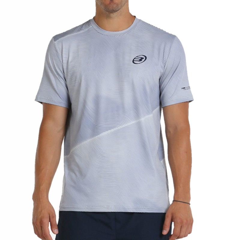 T-shirt Bullpadel Misar lichtgrijs T-shirt Bullpadel Misar lichtgrijs