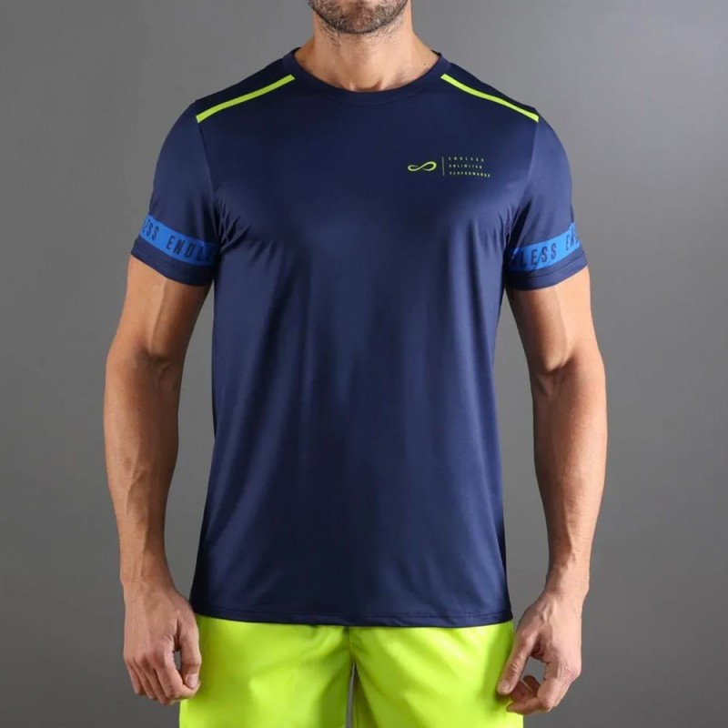 T-shirt Endless Ace Izzy marineblauw T-shirt Endless Ace Izzy marineblauw