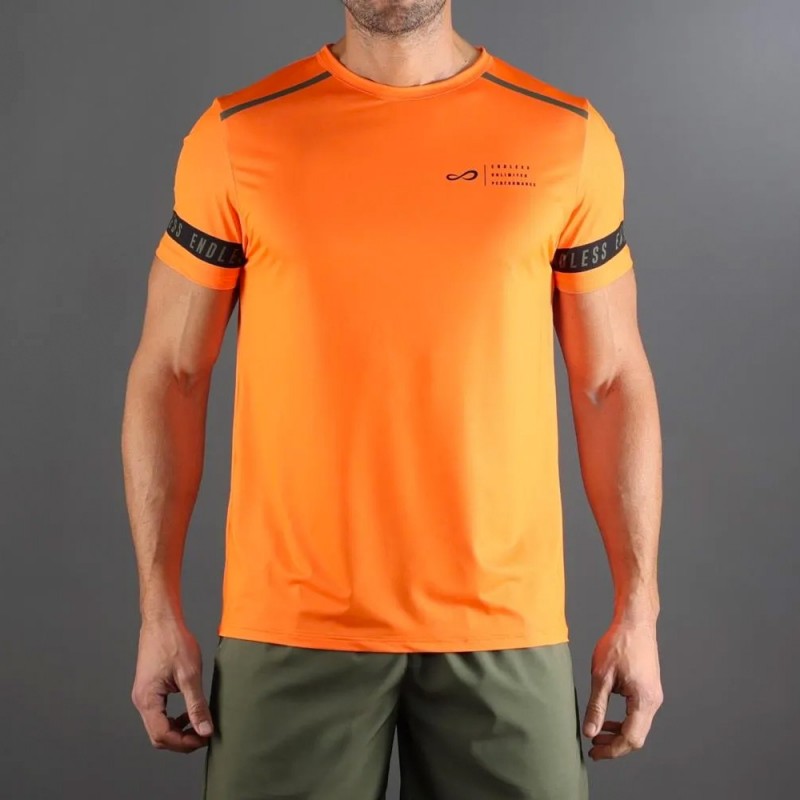 T-shirt Endless Ace Izzy oranje T-shirt Endless Ace Izzy oranje